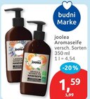 Aromaseife im Angebot bei budni in Stade Aromaseife Angebote von joolea bei budni Stade für 1,59 €