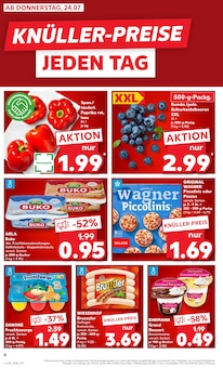 Blaubeeren Angebot im aktuellen Kaufland Prospekt auf Seite 6