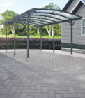 Carport mit Bogendach Angebot in Reinsdorf Carport mit Bogendach im aktuellen Prospekt bei Netto Marken-Discount in Reinsdorf