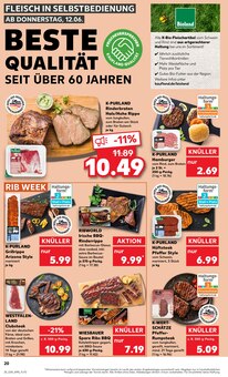 Grillfleisch im aktuellen Kaufland Prospekt (Duisburg) Grillfleisch im Kaufland Prospekt "KNĂśLLER" mit 54 Seiten (Duisburg)