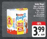 EDEKA Kist - Riegel Angebot im Prospekt Riegel bei EDEKA im Kist Prospekt für 3,99 €