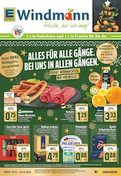 Aktueller EDEKA Supermarkt Prospekt in Erwitte und Umgebung, "Aktuelle Angebote" mit 28 Seiten, 16.12.2024 - 24.12.2024