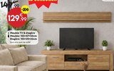 Meuble TV & étagère en promo chez Maxi Bazar Vénissieux à 129,99 €