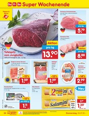 Rindfleisch im Netto Marken-Discount Prospekt in Ingolstadt Aktueller Netto Marken-Discount Prospekt mit Rindfleisch, "Aktuelle Angebote", Seite 54