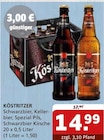 Schwarzbier bei Getränke Quelle WVG im Staßfurt Prospekt für 14,99 €