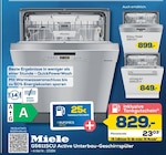 G5611SCU Active Unterbau-Geschirrspüler im Angebot bei EURONICS in Schwerte G5611SCU Active Unterbau-Geschirrspüler Angebote von Miele bei EURONICS Schwerte für 829,00 €