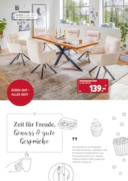 Esszimmer Angebot im aktuellen Polstermöbel Fischer Prospekt auf Seite 4