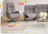 Aktuelles Trapezsofa Angebot bei Möbelzentrum Pforzheim in Karlsruhe ab 1.699,00 €