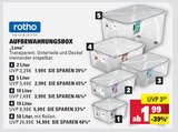 Aufbewahrungsbox Lona im Angebot bei E center in Ulm Aufbewahrungsbox Lona Angebote von rotho bei E center Ulm für 1,99 €