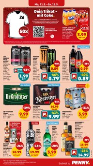 Vodka im Penny Prospekt "Wer günstig will, muss Penny." mit 36 Seiten (Chemnitz)