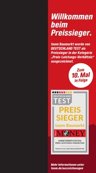 Aktueller toom Baumarkt Prospekt "Respekt, wer's selber macht." Aktueller toom Baumarkt Prospekt