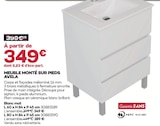 MEUBLE MONTÉ SUR PIEDS AVELA dans le catalogue Gedimat