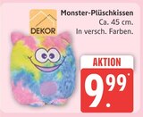 Monster-Plüschkissen im Angebot bei Marktkauf in Wismar Monster-Plüschkissen Angebote von DEKOR bei Marktkauf Wismar für 9,99 €