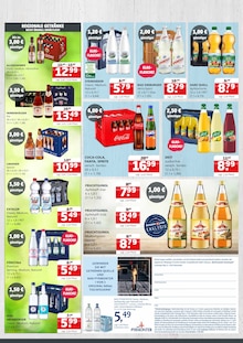Coca Cola im Getränke Quelle Weydringer Prospekt "...einfach mehr drin" mit 4 Seiten (Goslar)