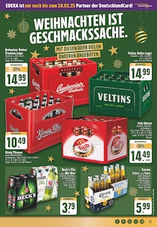 Budweiser im EDEKA Prospekt "Aktuelle Angebote" mit 28 Seiten (Bonn)