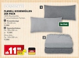 Flanell Kissenbezüge von Dormisette im aktuellen E center Prospekt für 11,99 €