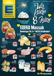 Aktueller E center Supermarkt Prospekt in Memmelsdorf und Umgebung, "Wir feiern 8 Jahre" mit 2 Seiten, 11.11.2024 - 16.11.2024