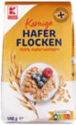 Haferflocken im Kaufland Prospekt Haferflocken von K-CLASSIC im aktuellen Kaufland Prospekt für 0,50 €