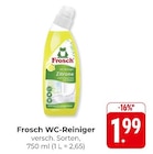 WC-Reiniger im Angebot bei Hieber in Freiburg WC-Reiniger Angebote von Frosch bei Hieber Freiburg für 1,99 €