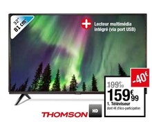 Thomson - Thomson dans le catalogue But Téléviseur - Thomson à 159,99 € en promo chez But