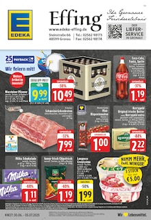 EDEKA Gronau Prospekt der aktuellen Woche, gültig von 30.06.2025 bis 05.07.2025 Aktueller EDEKA Gronau Prospekt "Aktuelle Angebote" mit 24 Seiten