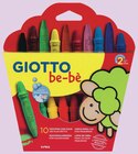 10 maxi crayons de cires - GIOTTO BÉBÉ - Intermarché Hyper à Saint-Malo 10 maxi crayons de cires - GIOTTO BÉBÉ en promo chez Intermarché Hyper Saint-Malo à 4,13 €