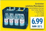 natürliches Mineralwasser Angebote von Gerolsteiner bei diska Zwickau für 6,99 €