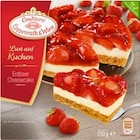 Lust auf Kuchen Hot Chocolate Brownie oder Lust auf Kuchen Erdbeer Cheesecake Angebote von Coppenrath & Wiese bei REWE Bonn für 3,49 €
