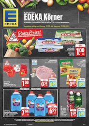 EDEKA Prospekt für Sommerhausen mit 28} Seiten EDEKA Prospekt für Sommerhausen: "Wir lieben Lebensmittel!", 28 Seiten, 22.09.2025 - 27.09.2025