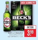 auch Alkoholfrei im Angebot bei Marktkauf in Maintal auch Alkoholfrei Angebote von Beck's bei Marktkauf Maintal für 3,99 €