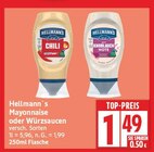 Mayonnaise von Hellmann's für 1,49 € bei EDEKA im Angebot Mayonnaise von Hellmann's im aktuellen EDEKA Prospekt