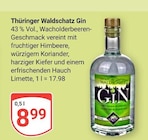 Aktuelles Thüringer Waldschatz Gin Angebot bei GLOBUS in Halle (Saale) ab 8,99 €