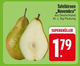 Tafelbirnen „Novembra“ im EDEKA Prospekt Tafelbirnen „Novembra“ von im aktuellen EDEKA Prospekt für 1,79 €