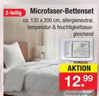 Aktuelles Microfaser-Bettenset Angebot bei Zimmermann in Hannover ab 12,99 €
