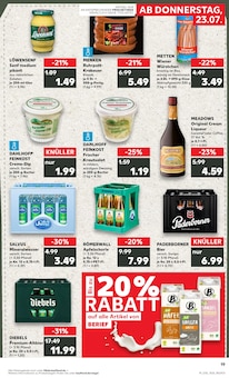 Bier im aktuellen Kaufland Prospekt (Borken) Bier im Kaufland Prospekt "Hier bin ich richtig" mit 56 Seiten (Borken)