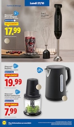 Prix et réduction Mixeur dans le prospectus Lidl en cours Offre Mixeur dans le catalogue Lidl du moment à la page 66