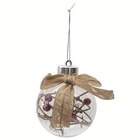 Boule baies et ruban à 1,29 € dans le catalogue Maxi Bazar