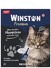 Katze Premium Streu inkl. Streuschaufel Angebote von Winston bei Rossmann Bielefeld für 4,79 €