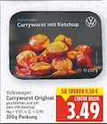 Currywurst Original von Volkswagen für 3,49 € bei E center im Angebot Currywurst Original von Volkswagen im aktuellen E center Prospekt