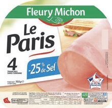 Jambon le Paris sans couenne -25% de sel - Spar à Toulouse Jambon le Paris sans couenne -25% de sel en promo chez Spar Toulouse à 2,09 €