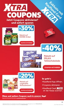 Milka im aktuellen Kaufland Prospekt (Duisburg) Milka im Kaufland Prospekt "Aktuelle Angebote" mit 58 Seiten (Duisburg)