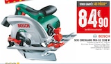 Scie circulaire PKS-55 1200 W - BOSCH en promo chez Brico Cash Aurillac à 84,90 €