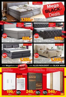 Bett im aktuellen Opti-Megastore Prospekt (Bremerhaven) Bett im Opti-Megastore Prospekt "Mega Black Deals" mit 12 Seiten (Bremerhaven)