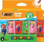 6 Bâtons de Colles 8g Super Mario - BIC dans le catalogue Intermarché Super