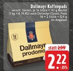 Kaffeepads Angebote von Dallmayr bei EDEKA Castrop-Rauxel für 2,22 €
