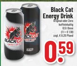 Original oder Zero Angebote von Black Cat bei Trinkgut Dinslaken für 0,59 €