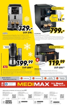 Kaffeevollautomat im MEDIMAX Prospekt "MEHR WEIHNACHTSFEELING" mit 8 Seiten (Bottrop)