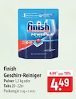 Aktuelle Geschirrspüler Angebote bei famila Nordost in Lübeck Aktuelles finish Geschirr-Reiniger Angebot bei famila Nordost in Lübeck ab 4,49 €