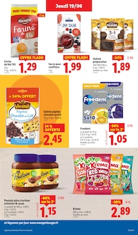 Promotion Poulain dans le prospectus Lidl, valable du 19/06/2025 au 25/06/2025 Promo Poulain dans le catalogue Lidl du moment à la page 21