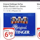 OeTea Eistee-Pfirsich Angebote von Original Oettinger bei GLOBUS Erftstadt für 6,99 €